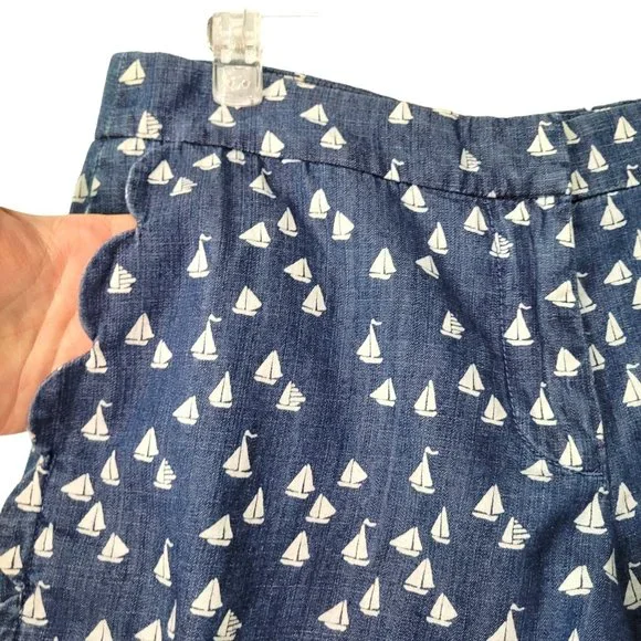 J Crew Navy Blue Sailboat Shorts - Picture 3 of 8